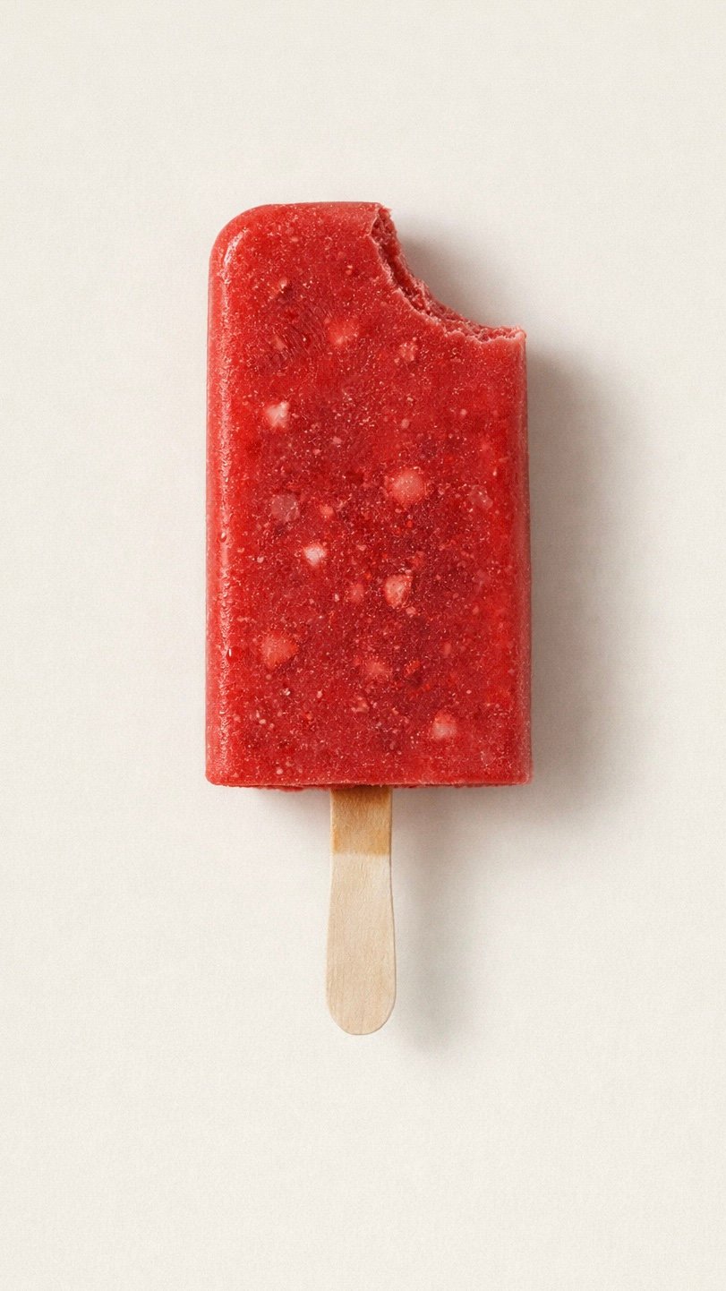 Paleta de Fresa de agua