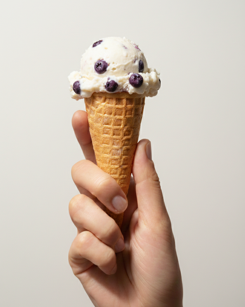 Helado de Arroz con arándano- 12 litros