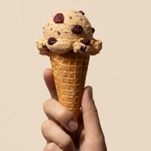 Helado Café con arándanos - 12 litros