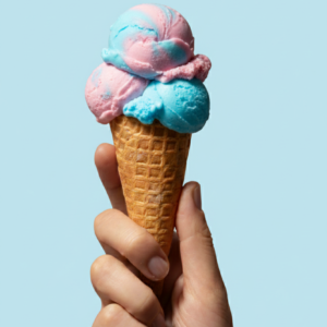 Helado Chicle combinado - 12 litros