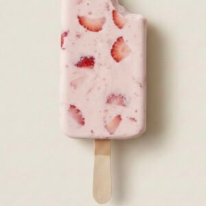 Paleta de Fresas con crema